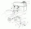 Toro 22026 - Side Discharge Mower, 1998 (8900001-8999999) Ersatzteile FUEL TANK ASSEMBLY