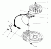 Toro 22026 - Side Discharge Mower, 1998 (8900001-8999999) Ersatzteile IGNITION ASSEMBLY (MODEL NO. 47PT7-3)