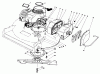 Toro 22030 - Lawnmower, 1984 (4000001-4999999) Ersatzteile ENGINE ASSEMBLY (MODEL 22035)
