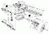 Toro 22030 - Lawnmower, 1984 (4000001-4999999) Ersatzteile GEAR CASE ASSEMBLY (MODEL 22035)