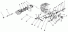 Toro 22030 - Lawnmower, 1984 (4000001-4999999) Ersatzteile GOVERNOR ASSEMBLY