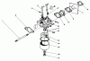 Toro 22035 - Lawnmower, 1985 (5000001-5999999) Ersatzteile CARBURETOR ASSEMBLY
