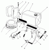 Toro 22035 - Lawnmower, 1985 (5000001-5999999) Ersatzteile GAS TANK ASSEMBLY