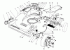 Toro 22030 - Lawnmower, 1986 (6000001-6999999) Ersatzteile HOUSING ASSEMBLY (MODEL 22030)