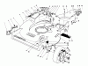 Toro 22030 - Lawnmower, 1986 (6000001-6999999) Ersatzteile HOUSING ASSEMBLY (MODEL 22035)