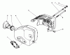 Toro 22030 - Lawnmower, 1986 (6000001-6999999) Ersatzteile MUFFLER ASSEMBLY