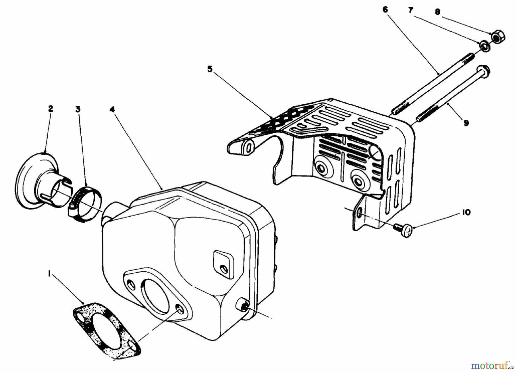  Toro Neu Mowers, Walk-Behind Seite 2 22030 - Toro Lawnmower, 1988 (8000001-8999999) ENGINE ASSEMBLY MODEL NO. 47PH7 #5