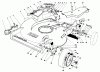 Toro 22030 - Lawnmower, 1988 (8000001-8999999) Ersatzteile HOUSING ASSEMBLY (MODEL 22030)