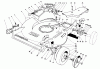 Toro 22035 - Lawnmower, 1990 (0000001-0999999) Ersatzteile HOUSING ASSEMBLY (MODEL 22030)