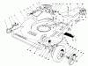Toro 22035 - Lawnmower, 1990 (0000001-0999999) Ersatzteile HOUSING ASSEMBLY (MODEL 22035)