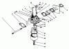 Toro 22035 - Lawnmower, 1991 (1000001-1999999) Ersatzteile CARBURETOR ASSEMBLY (MODEL NO. 47PL0-3)