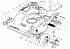 Toro 22035 - Lawnmower, 1991 (1000001-1999999) Ersatzteile HOUSING ASSEMBLY (MODEL 22030)