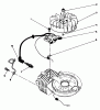 Toro 22035 - Lawnmower, 1991 (1000001-1999999) Ersatzteile IGNITION ASSEMBLY (MODEL NO. 47PL0-3)