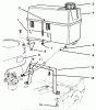 Toro 22031 - ProLine 21" Recycler Lawnmower, 1994 (4900001-4999999) Ersatzteile GAS TANK ASSEMBLY
