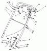 Toro 22031 - ProLine 21" Recycler Lawnmower, 1994 (4900001-4999999) Ersatzteile HANDLE ASSEMBLY