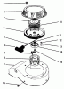 Toro 22031 - ProLine 21" Recycler Lawnmower, 1994 (4900001-4999999) Ersatzteile RECOIL ASSEMBLY (MODEL NO. 47PR4-3)