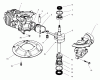 Toro 22031 - ProLine 21" Recycler Lawnmower, 1996 (6900001-6999999) Ersatzteile CRANKSHAFT ASSEMBLY (MODEL NO. 47PT6-3)
