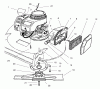 Toro 22031 - ProLine 21" Recycler Lawnmower, 1996 (6900001-6999999) Ersatzteile ENGINE ASSEMBLY