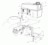 Toro 22031 - ProLine 21" Recycler Lawnmower, 1996 (6900001-6999999) Ersatzteile GAS TANK ASSEMBLY