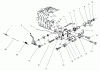 Toro 22031 - ProLine 21" Recycler Lawnmower, 1996 (6900001-6999999) Ersatzteile GOVERNOR ASSEMBLY (MODEL NO. 47PT6-3)