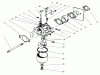 Toro 22031 - ProLine 21" Recycler Lawnmower, 1999 (9900001-9999999) Ersatzteile CARBURETOR ASSEMBLY (MODEL NO. 47PT7-3)