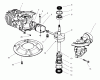 Toro 22031 - ProLine 21" Recycler Lawnmower, 1999 (9900001-9999999) Ersatzteile CRANKSHAFT ASSEMBLY (MODEL NO. 47PT7-3)