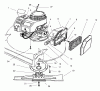 Toro 22031 - ProLine 21" Recycler Lawnmower, 1999 (9900001-9999999) Ersatzteile ENGINE ASSEMBLY