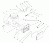 Toro 22031 - ProLine 21" Recycler Lawnmower, 2000 (200000001-200999999) Ersatzteile BRAKE ASSEMBLY