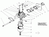 Toro 22031 - ProLine 21" Recycler Lawnmower, 2003 (230000001-230999999) Ersatzteile CARBURETOR ASSEMBLY