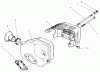 Toro 22031 - ProLine 21" Recycler Lawnmower, 2003 (230000001-230999999) Ersatzteile MUFFLER ASSEMBLY