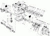 Toro 22035 - Lawnmower, 1989 (9000001-9006453) Ersatzteile GEAR CASE ASSEMBLY (MODEL 22035)