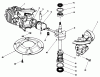 Toro 22035C - Lawnmower, 1988 (8000001-8999999) Ersatzteile CRANKSHAFT ASSEMBLY (MODEL NO. 47PH7)