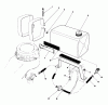 Toro 22035C - Lawnmower, 1989 (9000001-9999999) Ersatzteile GAS TANK ASSEMBLY