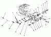 Toro 22036 - Lawnmower, 1991 (1000001-1999999) Ersatzteile GOVERNOR ASSEMBLY (MODEL NO. 47PL0-3)
