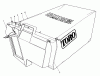 Toro 22036 - Lawnmower, 1991 (1000001-1999999) Ersatzteile GRASS BAG ASSEMBLY NO. 11-5609