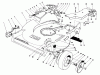 Toro 22036 - Lawnmower, 1992 (2000001-2999999) Ersatzteile HOUSING ASSEMBLY