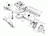 Toro 22037B - Proline 21" Recycler Mower, 1993 (39000001-39999999) Ersatzteile GEAR CASE ASSEMBLY
