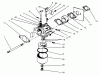 Toro 22037B - Proline 21" Recycler Mower, 1994 (49000001-49999999) Ersatzteile CARBURETOR ASSEMBLY (MODEL NO. 47PP3-3)