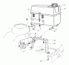 Toro 22037B - Proline 21" Recycler Mower, 1994 (49000001-49999999) Ersatzteile GAS TANK ASSEMBLY