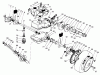 Toro 22037B - Proline 21" Recycler Mower, 1994 (49000001-49999999) Ersatzteile GEAR CASE ASSEMBLY