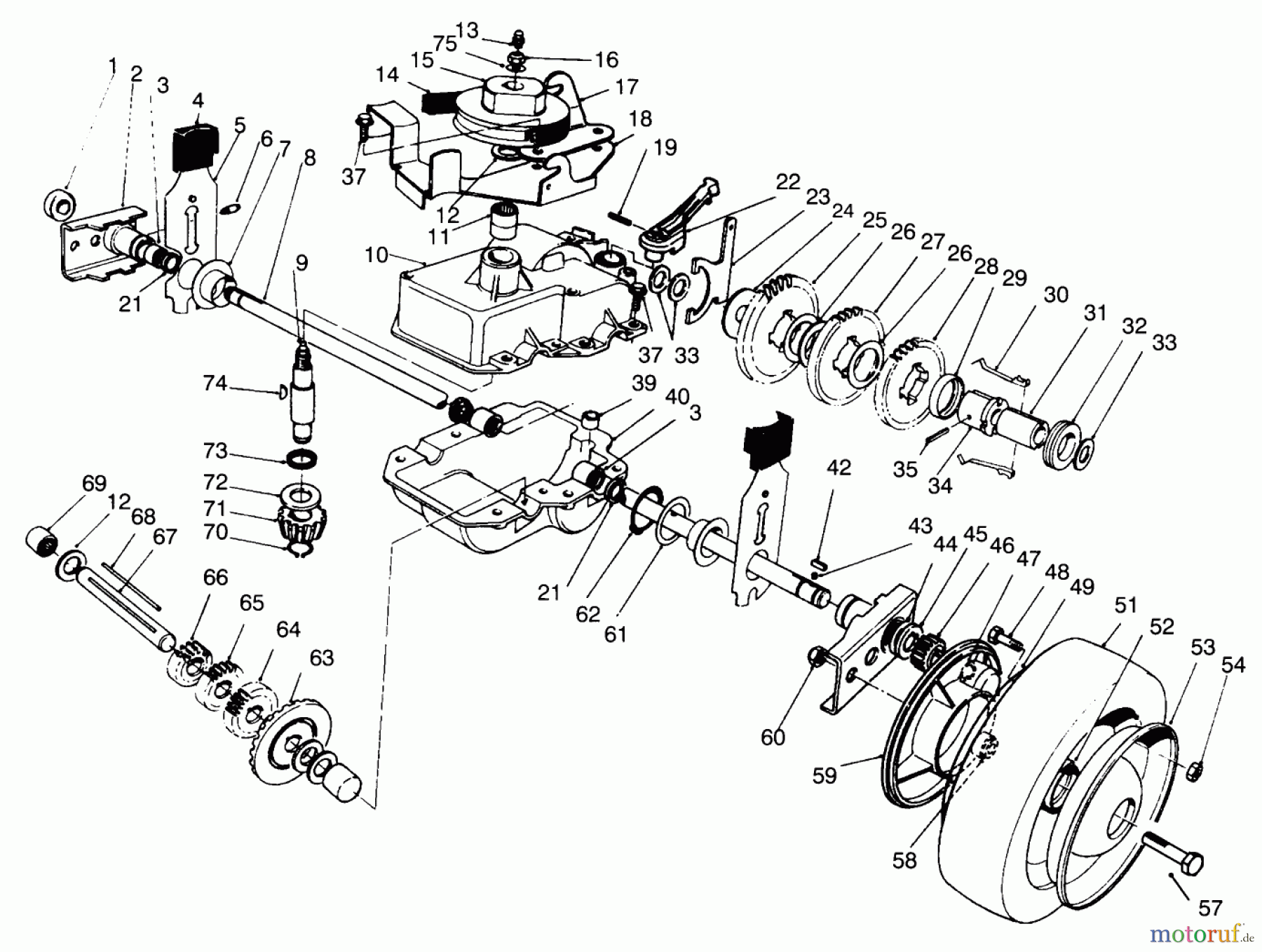 Toro Neu Mowers, Walk-Behind Seite 2 22037B - Toro Proline 21