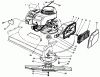 Toro 22037BC - Lawnmower, 1995 (5900001-5999999) Ersatzteile ENGINE ASSEMBLY