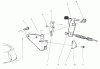 Toro 22038 - Rear Bagger Mower, 1998 (8900001-8999999) Ersatzteile BRAKE ASSEMBLY
