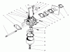 Toro 22038 - Rear Bagger Mower, 1998 (8900001-8999999) Ersatzteile CARBURETOR ASSEMBLY (MODEL NO. 47PT7-3)