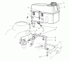 Toro 22038 - Rear Bagger Mower, 1998 (8900001-8999999) Ersatzteile GAS TANK ASSEMBLY