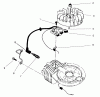 Toro 22038 - Rear Bagger Mower, 1998 (8900001-8999999) Ersatzteile IGNITION ASSEMBLY (MODEL NO. 47PT7-3)