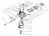 Toro 22040 - 21" Recycler Lawnmower, 1996 (6900001-6999999) Ersatzteile CARBURETOR ASSEMBLY (MODEL NO. 47PS5-3)