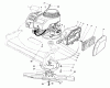 Toro 22040 - 21" Recycler Lawnmower, 1996 (6900001-6999999) Ersatzteile ENGINE ASSEMBLY