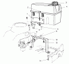 Toro 22040 - 21" Recycler Lawnmower, 1996 (6900001-6999999) Ersatzteile GAS TANK ASSEMBLY