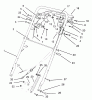 Toro 22040 - 21" Recycler Lawnmower, 1996 (6900001-6999999) Ersatzteile HANDLE ASSEMBLY